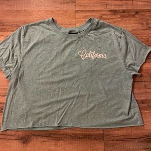Blue Rue 21 “California” Crop Top DISCOUNTED SHIPPING